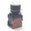 New – Open box Omron A22L-TW-24A-11M Lighted Pushbutton Switch, 24VAC/VDC, SPST-NO/NC Contacts