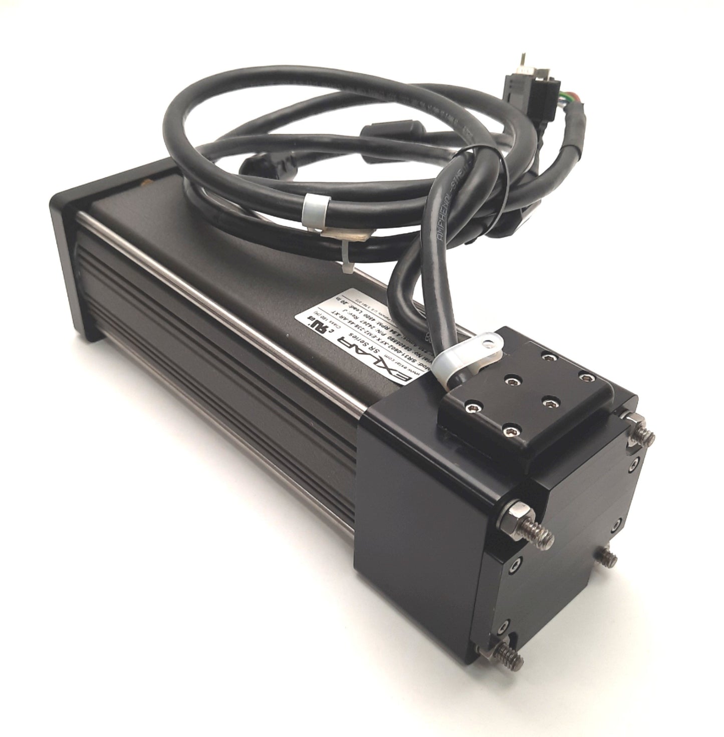 Used Exlar SR31-0602-XFX-EM2-238-45-AR-XT Linear Actuator 230VAC 4.84A 4500 RPM