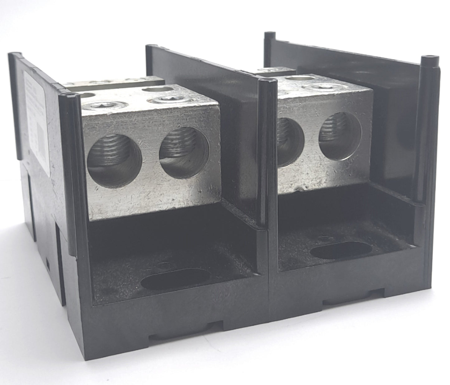 Used Mersen Ferraz Shawmut MPDB68132 Power Distribution Block 2-Poles 600V 620A, 2x6