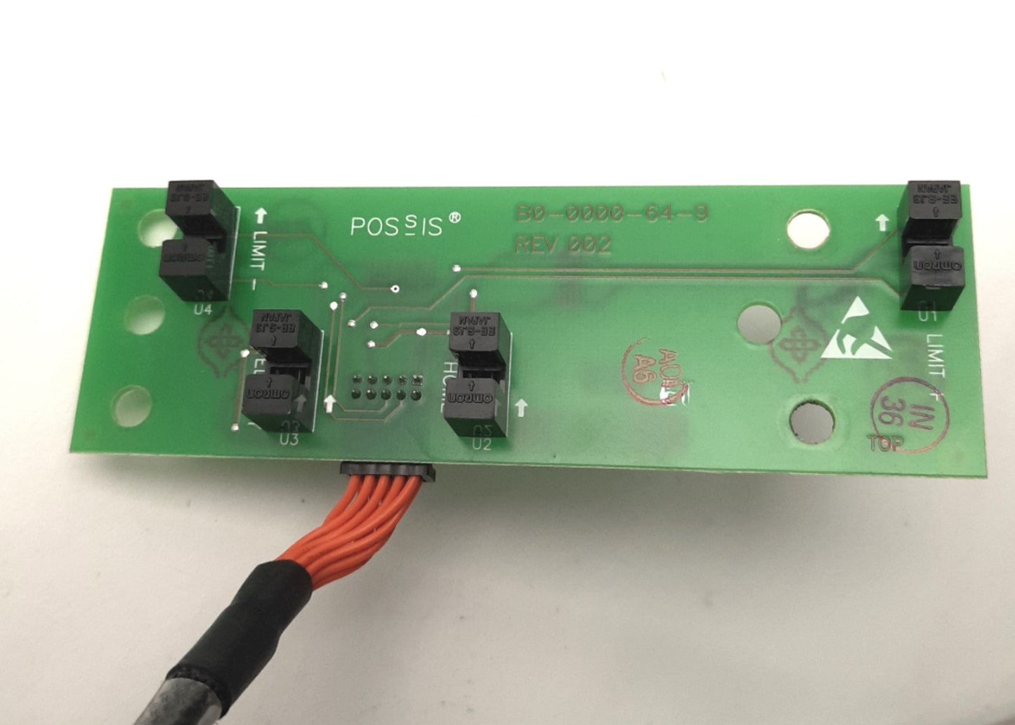 Used Possis AP-0000-75-4 5000A AngioJet Ultra Thrombectomy System Control Panel Board