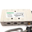 Used Numatics L11BA452O000030 Solenoid Valve, 2-Position 5-Port 100-120VAC 1/8" NPT