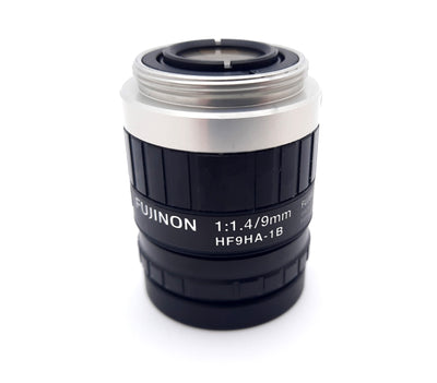 New Fujinon HF9HA-1B Machine Vision Lens Iris F/1.4-16, Focal Length 9mm, C-Mount