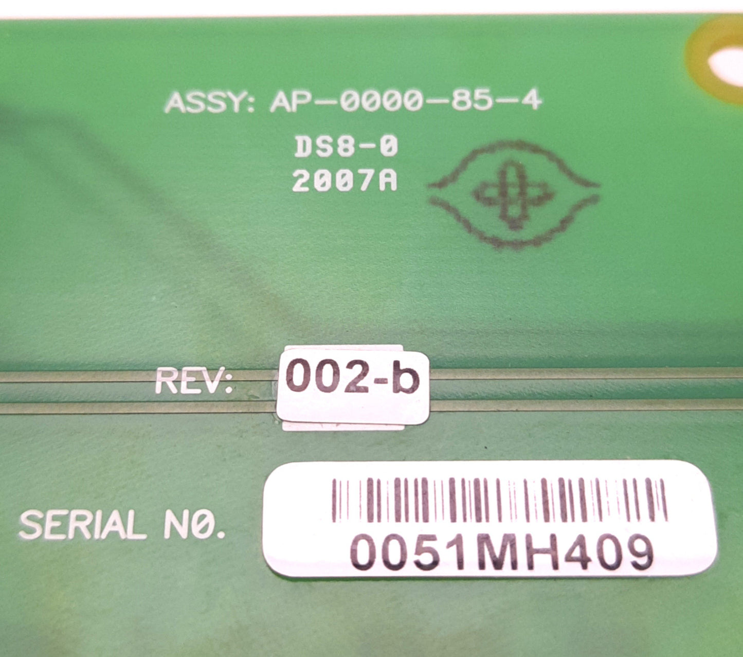 Used Possis AP-0000-75-5 AngioJet System Console Camera Board, For 5000A