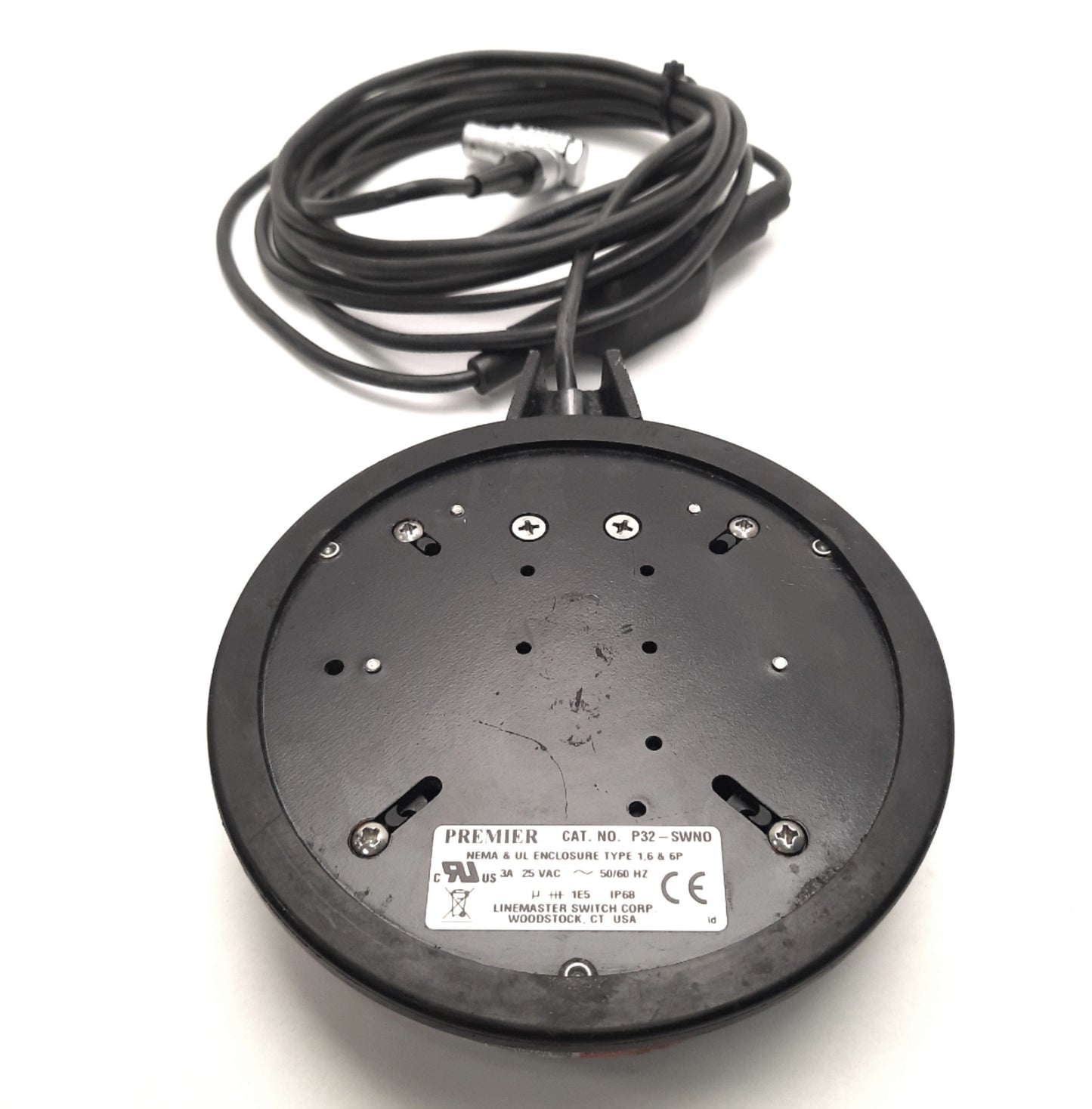 Used Linemaster P32-SWNO Premier Foot Switch for Possis 5000A AngioJet Ultra System