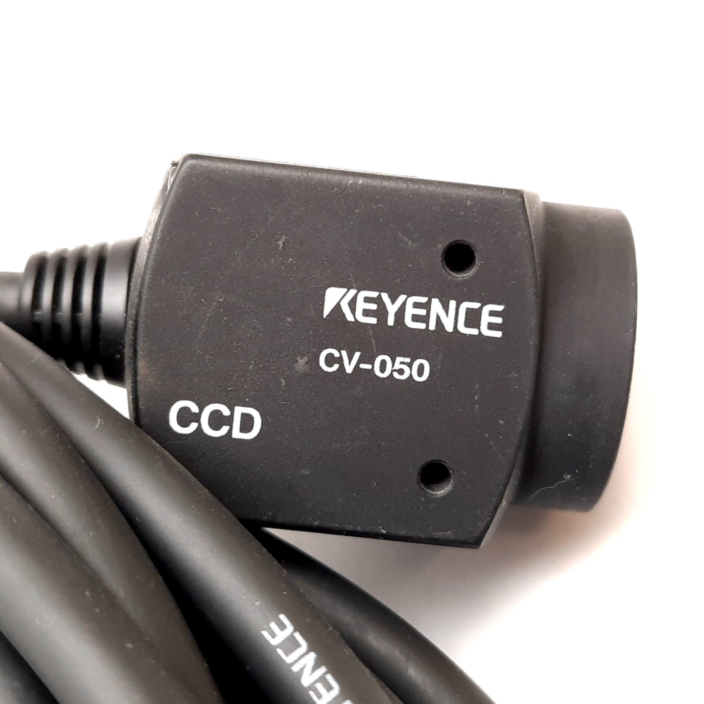 Used Keyence CV-050 High Speed Intuitive Camera, Color, Machine Vision 1/3" CCD