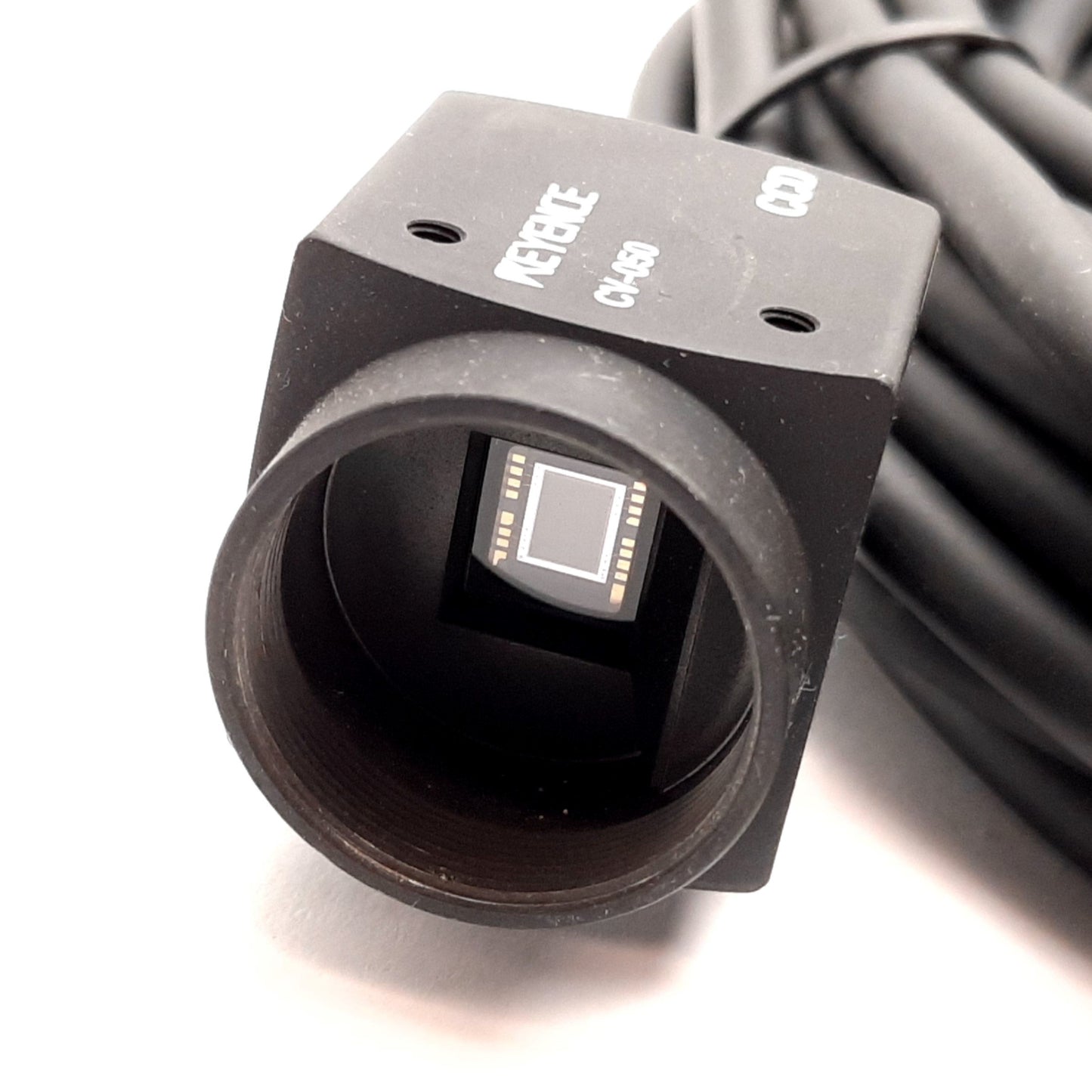 Used Keyence CV-050 High Speed Intuitive Camera, Color, Machine Vision 1/3" CCD