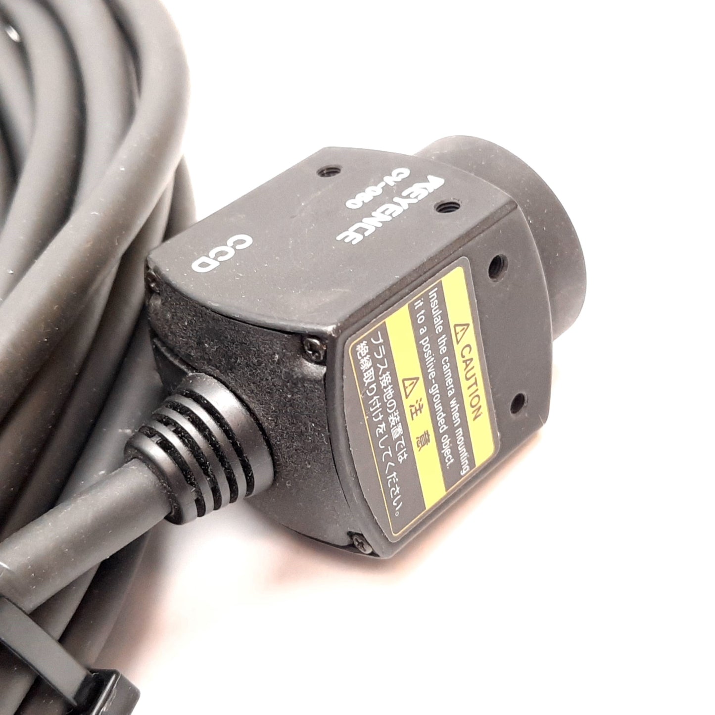 Used Keyence CV-050 High Speed Intuitive Camera, Color, Machine Vision 1/3" CCD