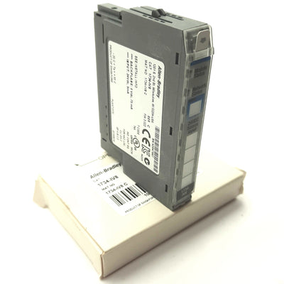 Used Allen Bradley 1734-IV8 Ser. C PLC I/O Input Module, 8-Point, 24VDC Sourcing 5mA