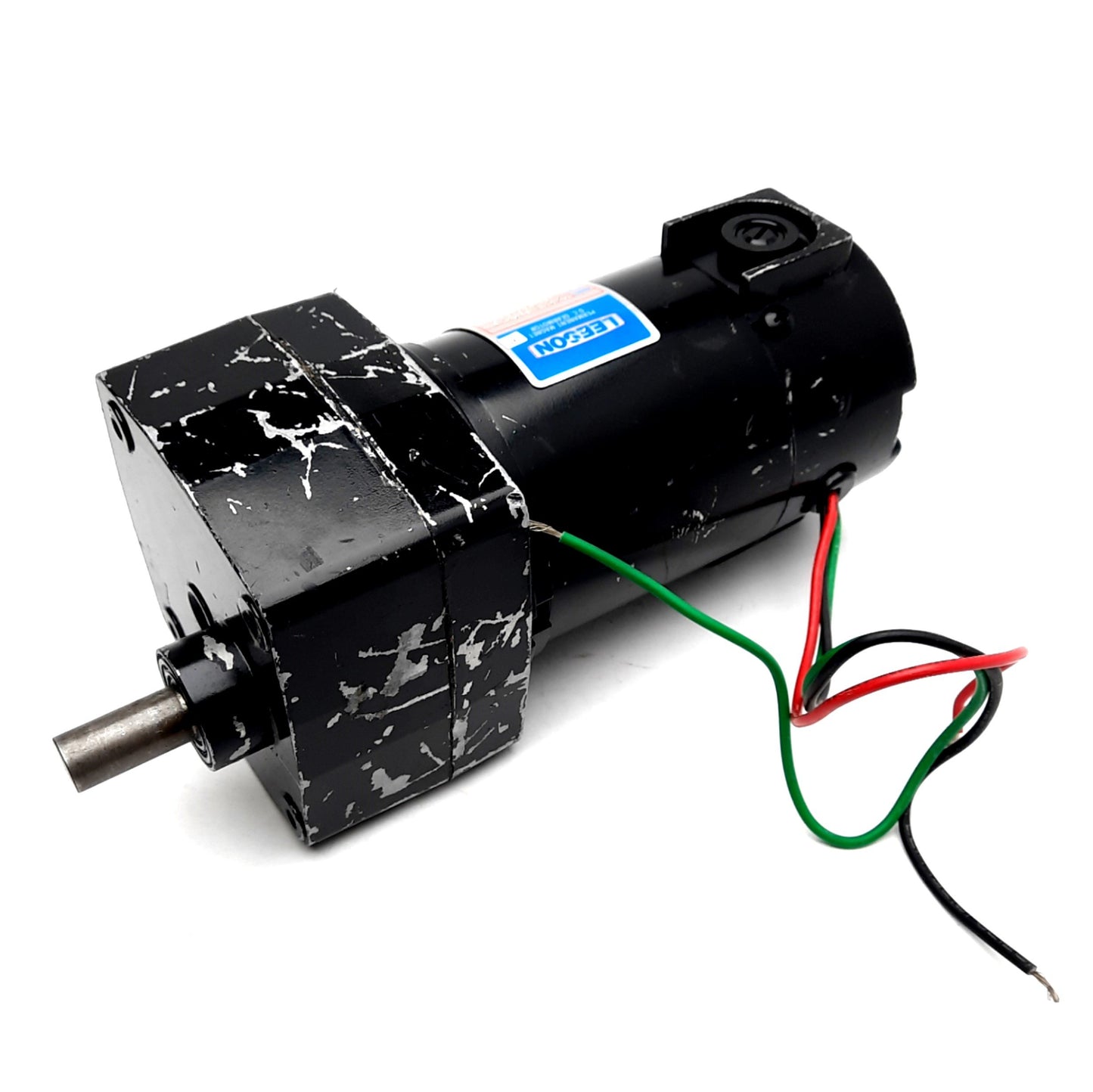 Used Leeson CM31D18NZ7G, Permanent Magnet Gearmotor, 90VDC, 36 LB.IN 100 RPM 1:18