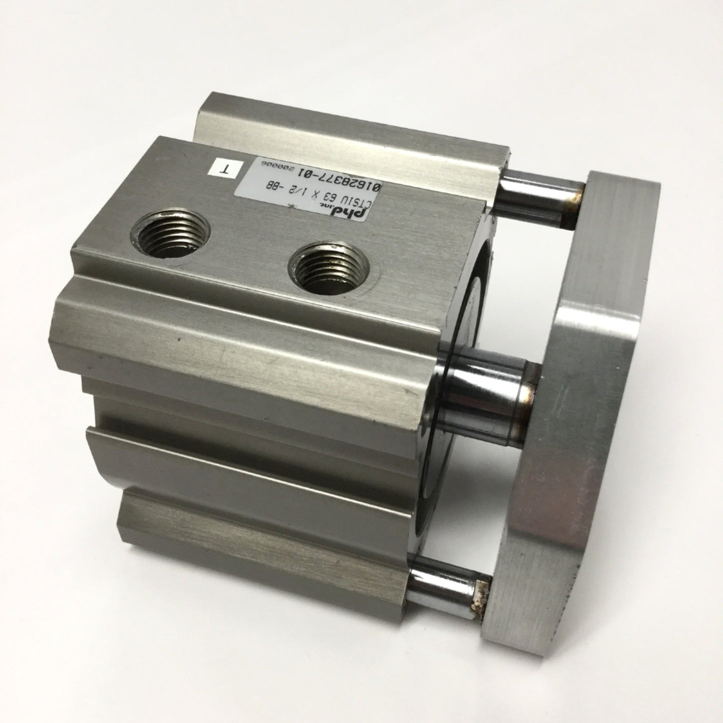 Used PHD CTS1U 63 X 1/2-BB Compact Guided Pneumatic Cylinder 63mm Bore, 1/2" Stroke