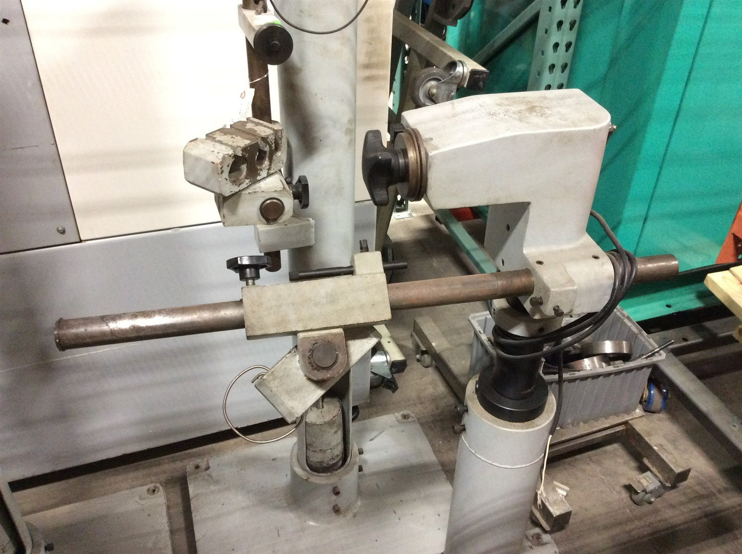 Used Gravity Bar Feeder Stand for Star SH-12 Swiss Type Auto CNC Lathe Screw Machine