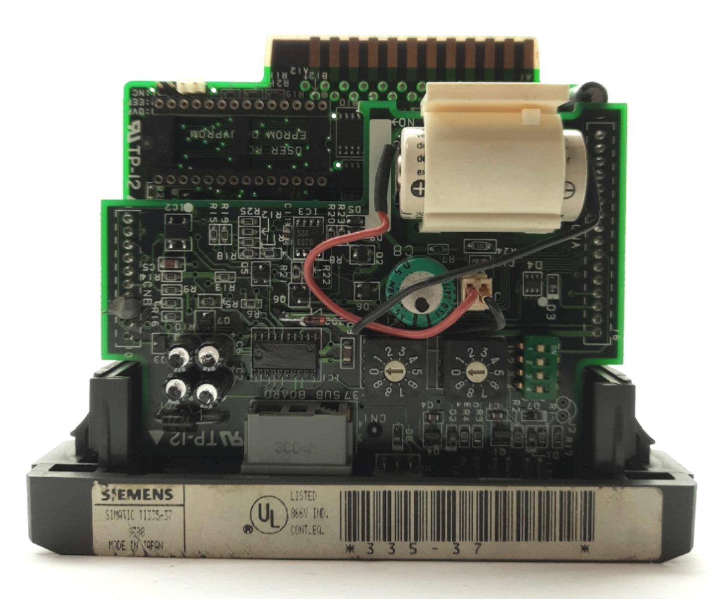 Used SIEMENS TI335-37 SIMATIC PLC CPU/Processor Module, RS-232C