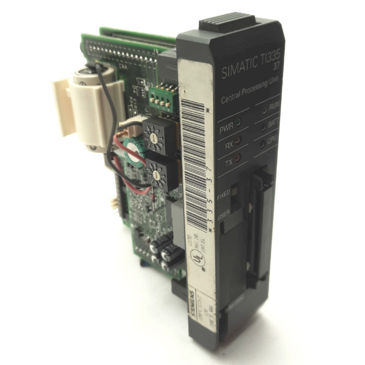 Used SIEMENS TI335-37 SIMATIC PLC CPU/Processor Module, RS-232C