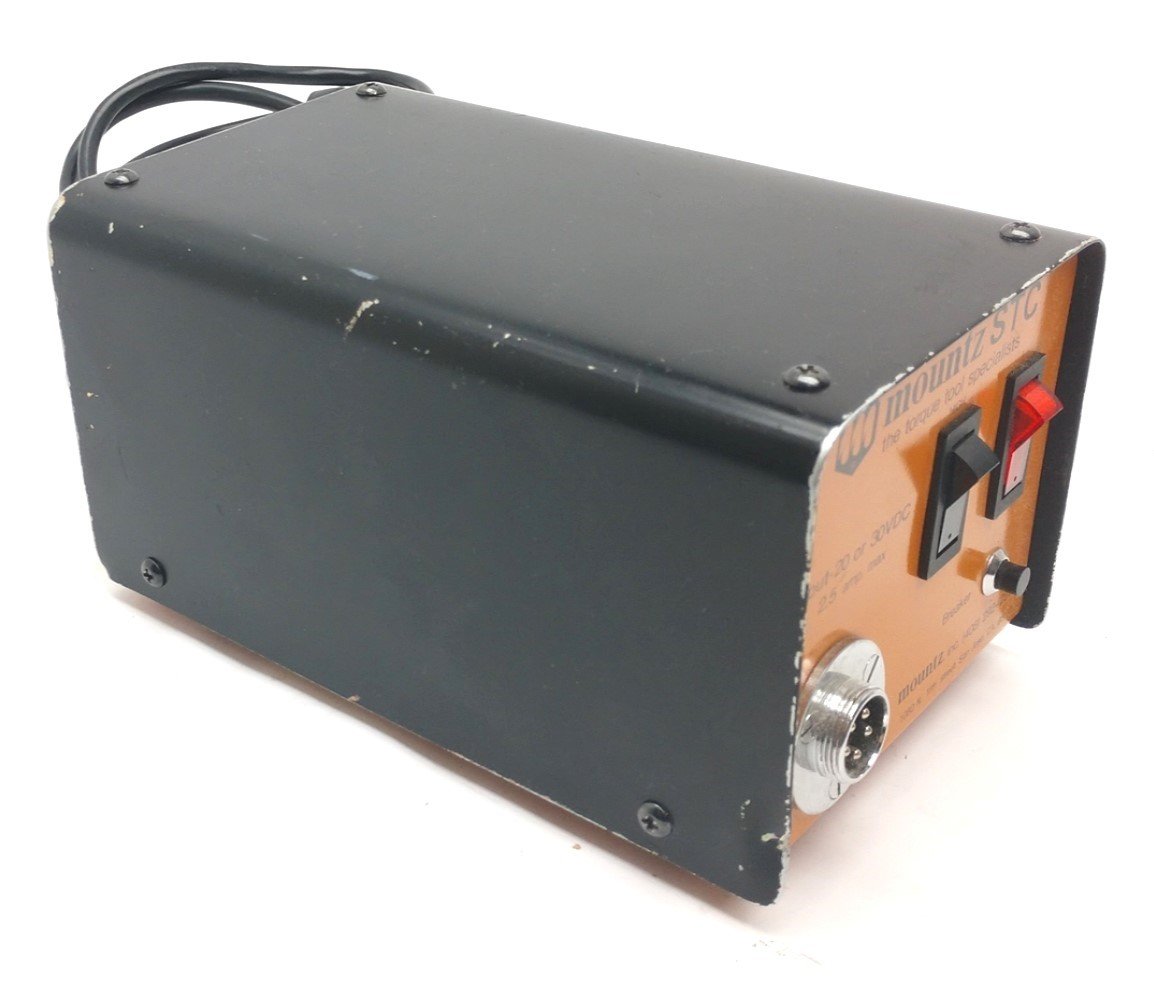 Used Mountz STC Electric Screwdriver Torque Tool Power Supply, Output 20 or 30VD 2.5A