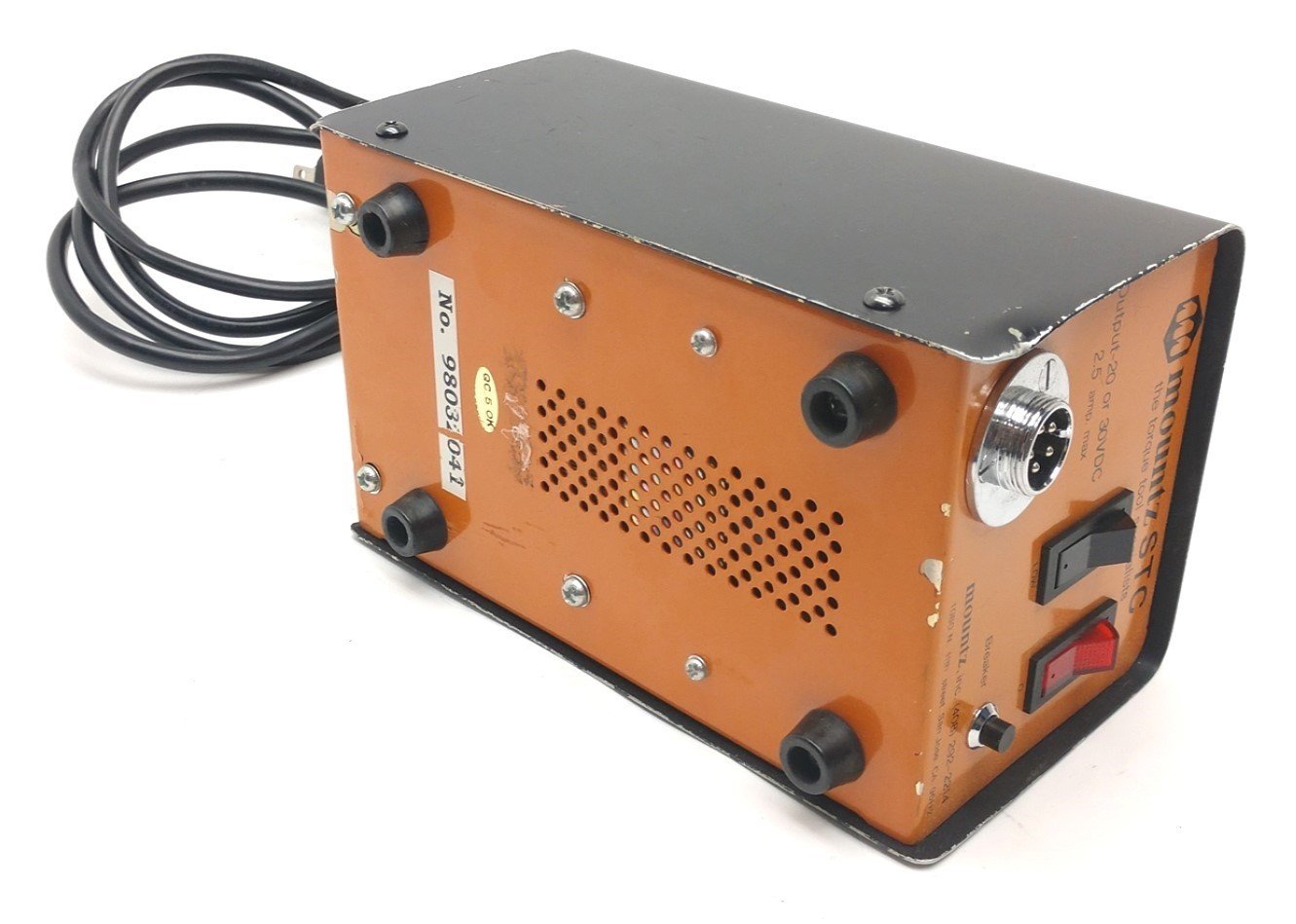 Used Mountz STC Electric Screwdriver Torque Tool Power Supply, Output 20 or 30VD 2.5A