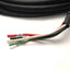 New – Open box Yaskawa B1EV-05(A)-E Servo Motor Power Cable, 200V, 1.0-2.5kW, 5m Length, Value