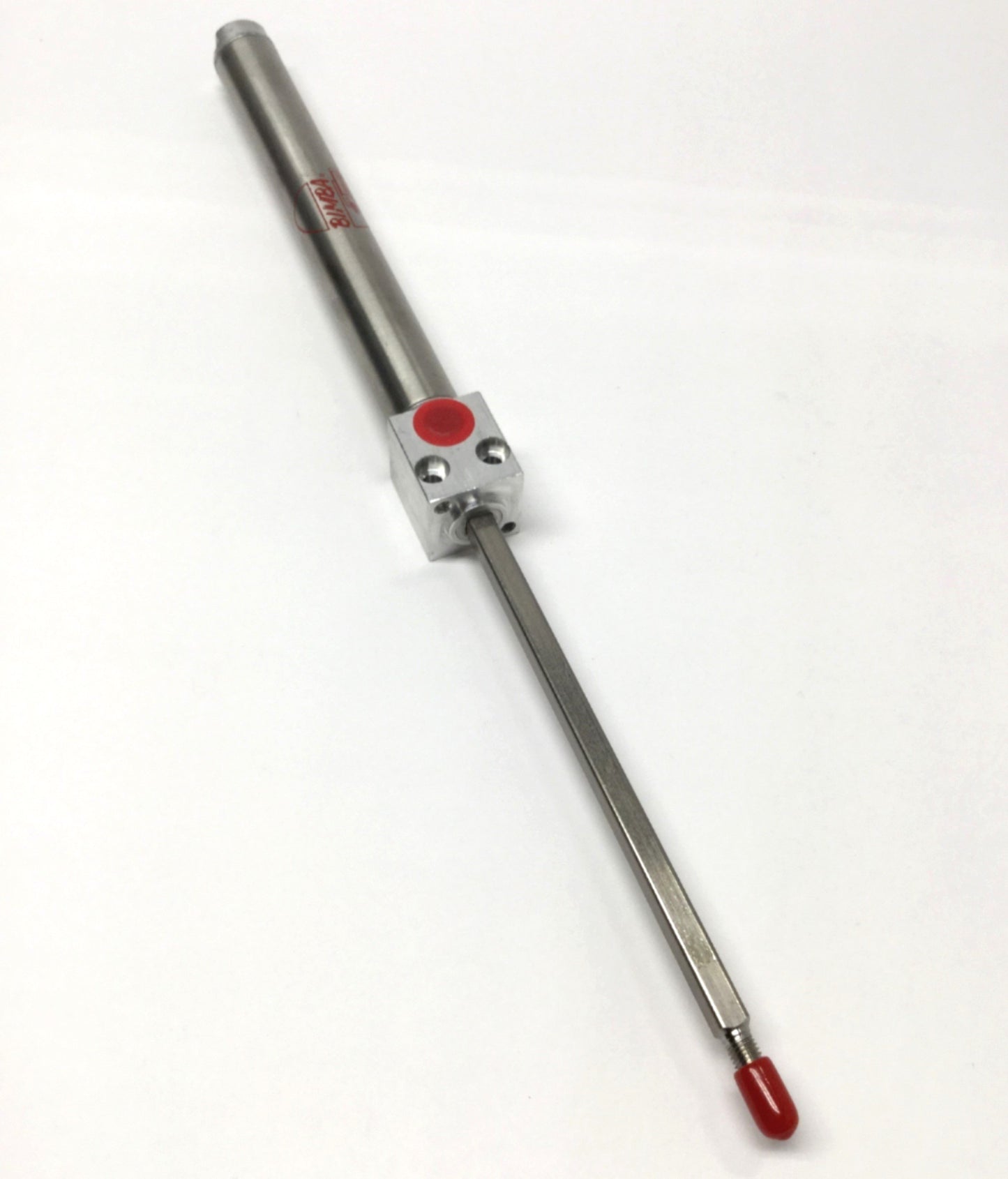 New – Open box Bimba BFNR-045-DB Non-Rotating Block Mount Air Cylinder 3/4" Bore, 5" Stroke