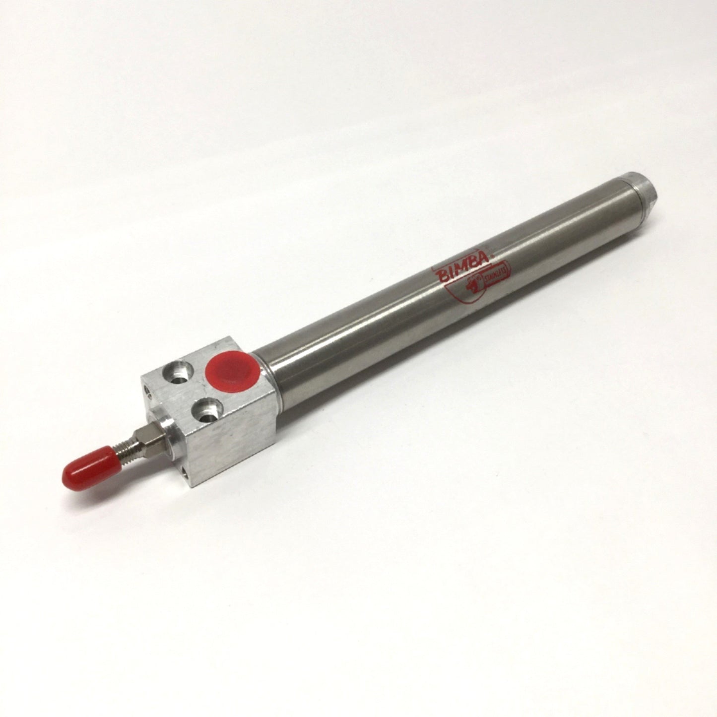 New – Open box Bimba BFNR-045-DB Non-Rotating Block Mount Air Cylinder 3/4" Bore, 5" Stroke