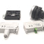 Used BACO L21AH40 Pushbutton With 33E10 NO Contact & 33EAYL 24v Light Block, Yellow
