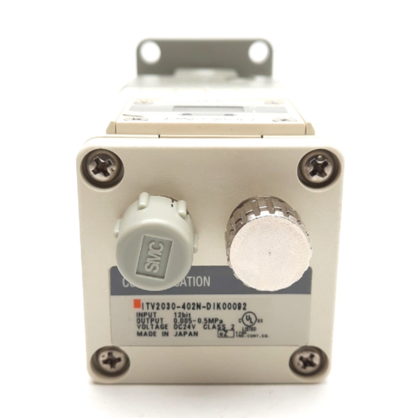 New SMC ITV2030-402N-DIK00092 Electro-Pneumatic Regulator 0.5mpa Max 1/4"NPT 24VDC