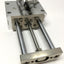 Used SMC MGCMB20-75-H7A2Z Compact Slide Bearing Guide Cylinder 20mm Bore, 75mm Stroke