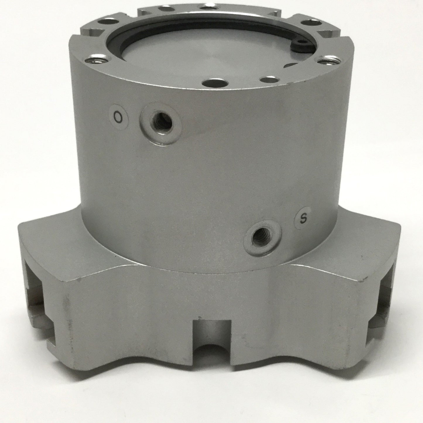 Used SMC MHSL3-50D Parallel Pneumatic Air Gripper, 3-Finger, 50mm Bore, 187N Force