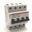 Used ABB S203-K25NA Circuit Breaker, 3-Poles+N, 400v AC 25A, 10kA, DIN Rail Mount
