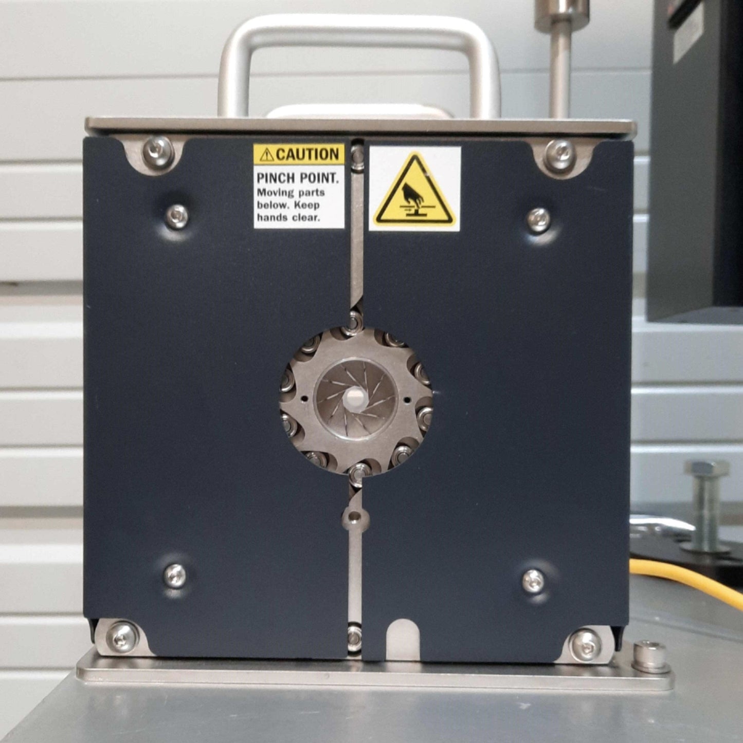 Used Blockwise TTR2 Radial Force Testing Machine w/Twin-Cam RTU124 Ø30 x 124mm Stent