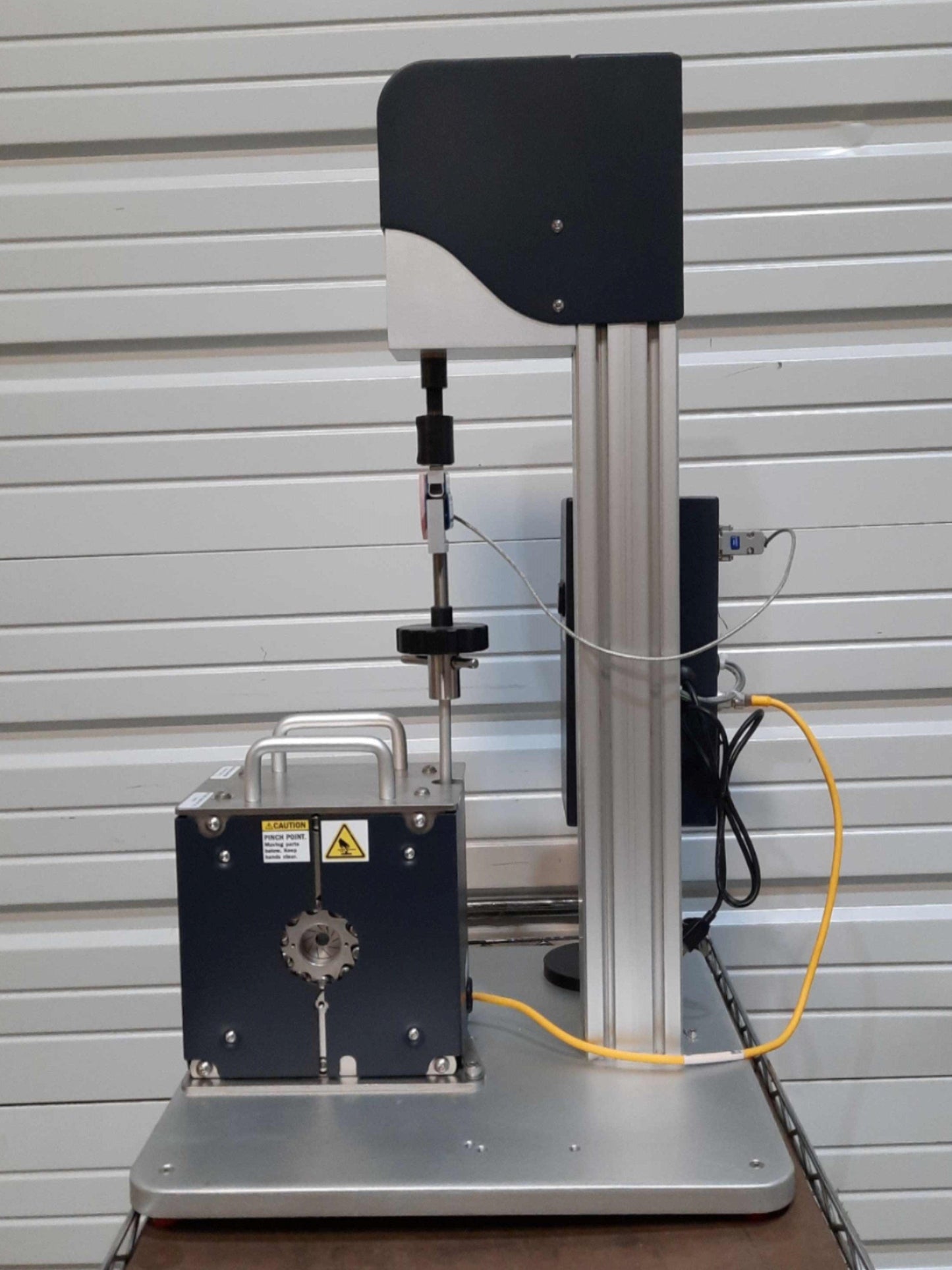 Used Blockwise TTR2 Radial Force Testing Machine w/Twin-Cam RTU124 Ø30 x 124mm Stent