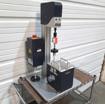Used Blockwise TTR2 Radial Force Testing Machine w/Twin-Cam RTU124 Ø30 x 124mm Stent