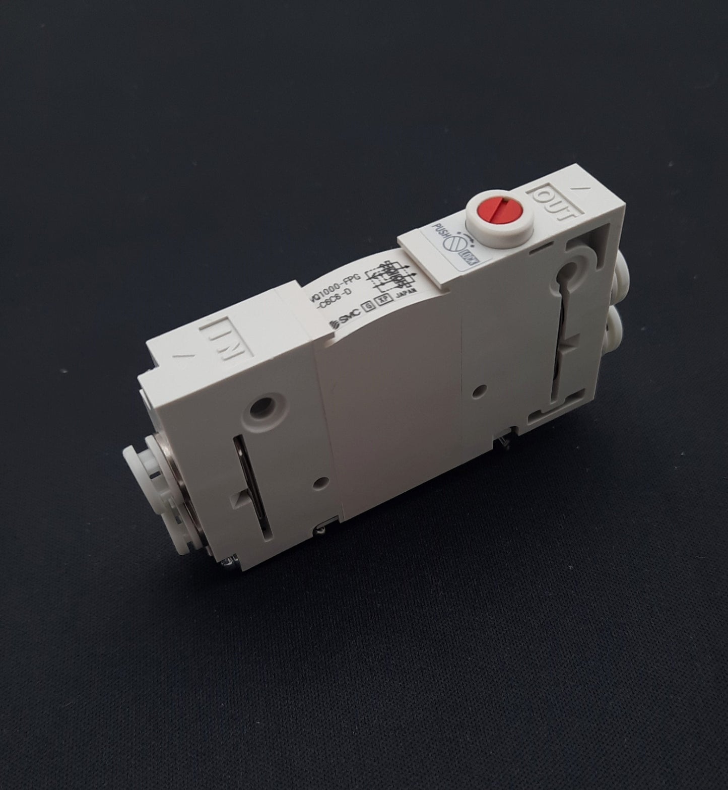 New SMC VQ1000-FPG-C6C6-D Check Block Solenoid Valve 0.1-0.7MPA 12-24VDC 100-220VAC