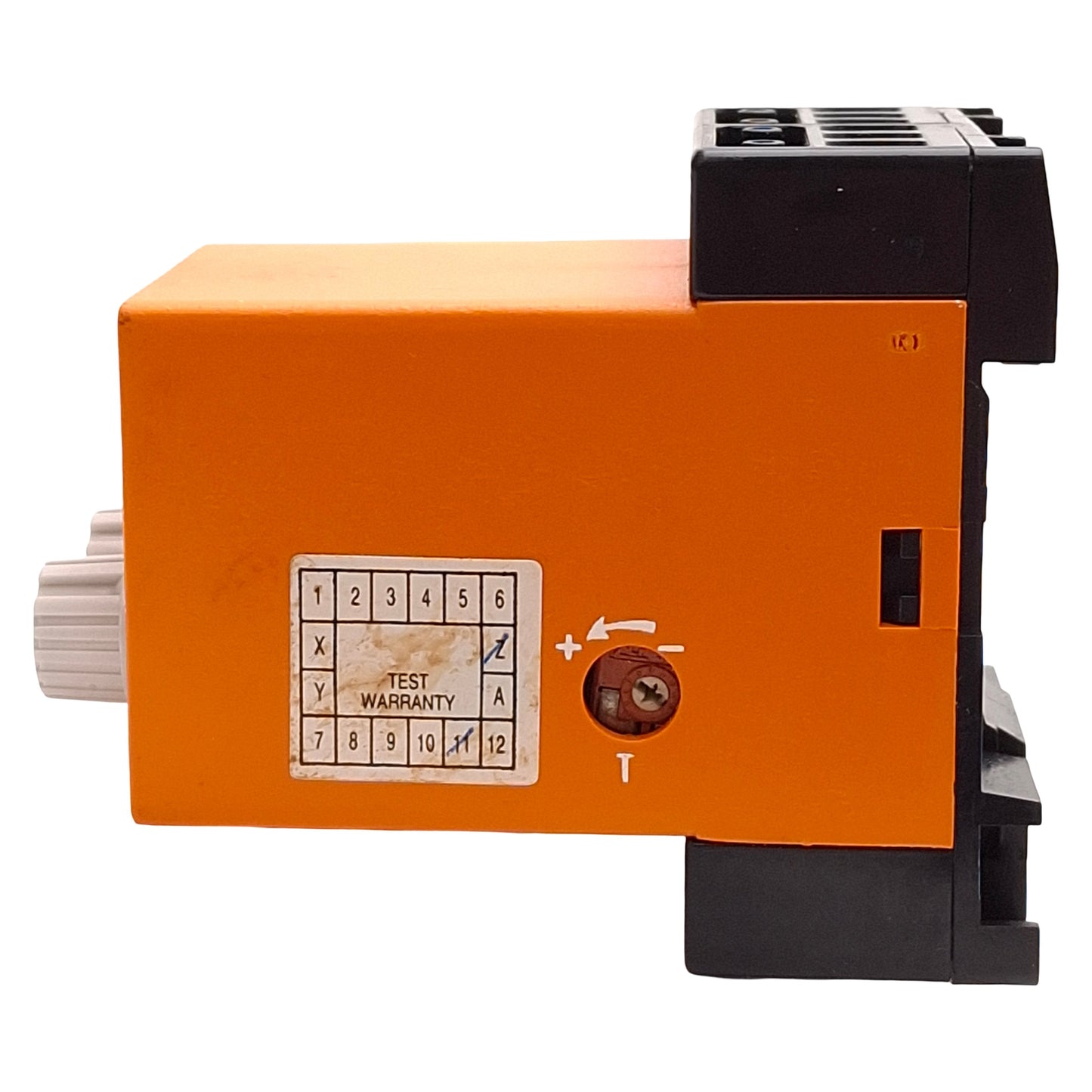 Used Crouzet DIR.T-110A Current Control Relay, 110VAC Max Input, SPDT 10A Output