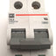 Used Cutler Hammer WMS2C00 Circuit Breaker, 2-Pole, Rating: 0.5A 415VAC, C-Curve