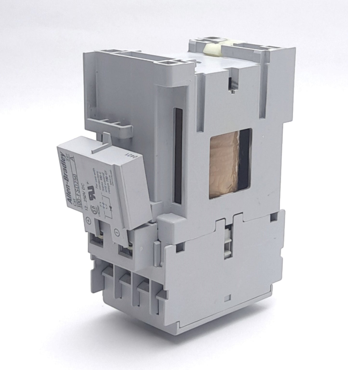 Used Allen Bradley 100-C09Z*01 100-FSD250 Contactor w/Surge Suppressor, 3x NO 1x NC