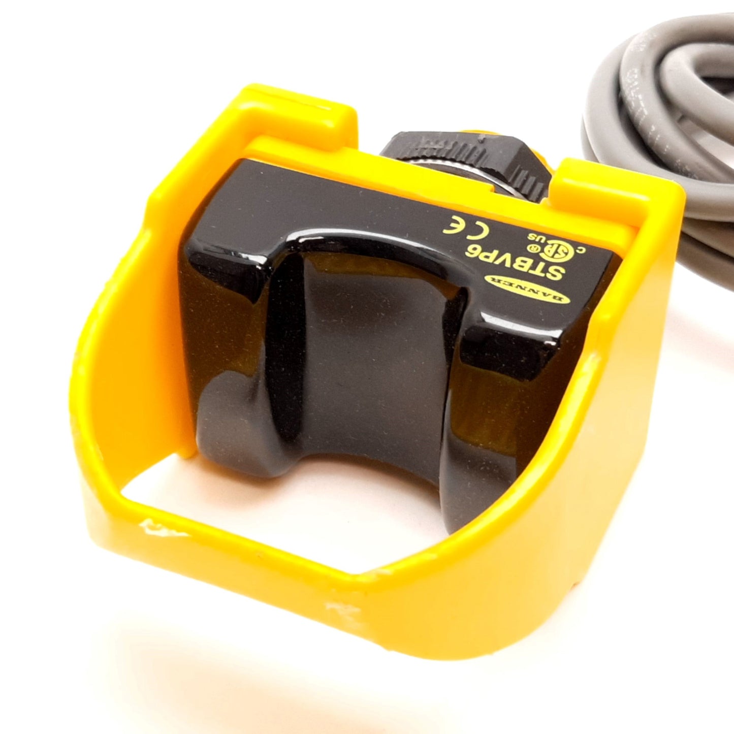 Used Banner STBVP6 Self-Checking Optical Touch Button Switch, 10-30VDC, 4-Wire PNP