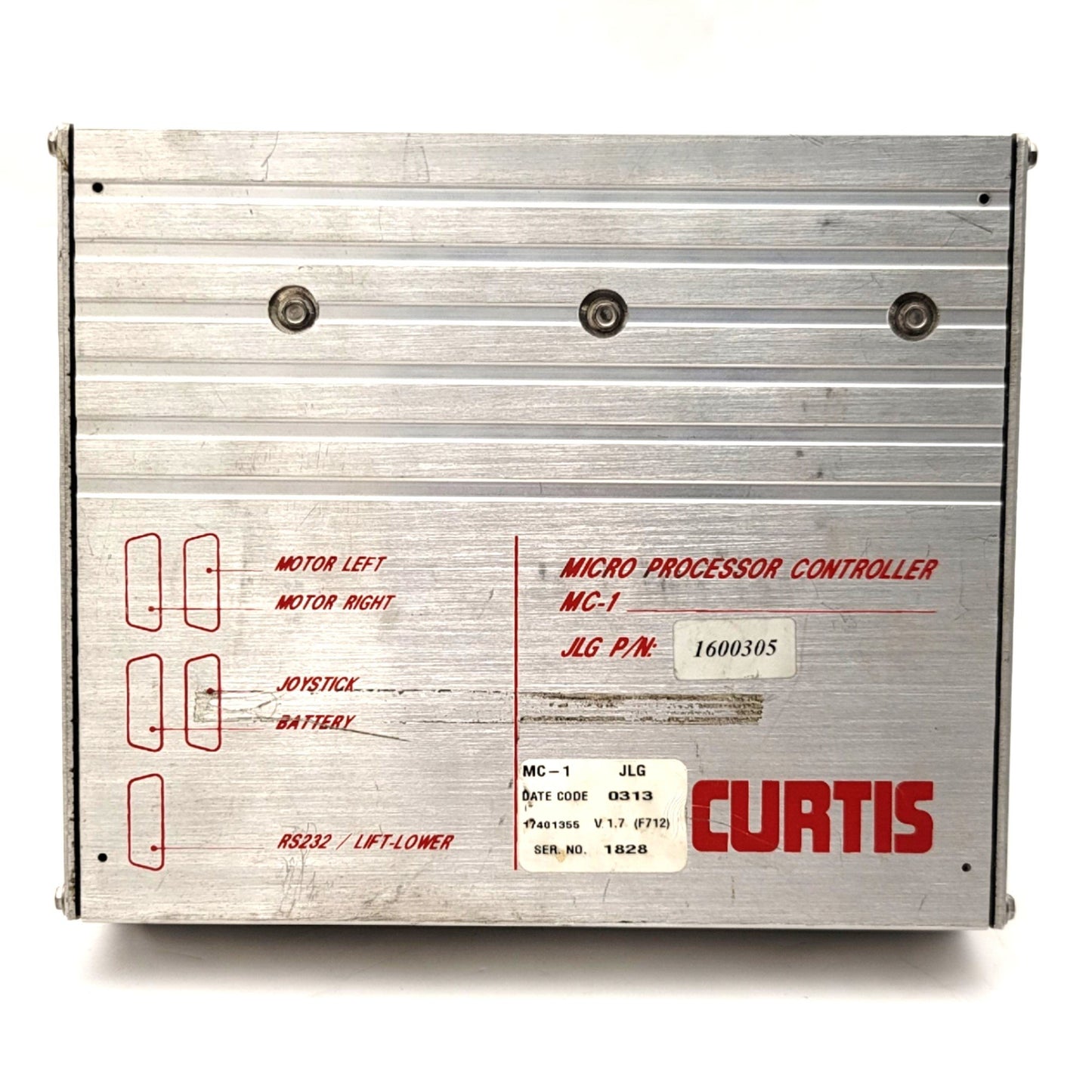 Used JLG CURTIS MC-1 1600305 Ver 1.7 Micro Processor Controller For JLG Man Lift