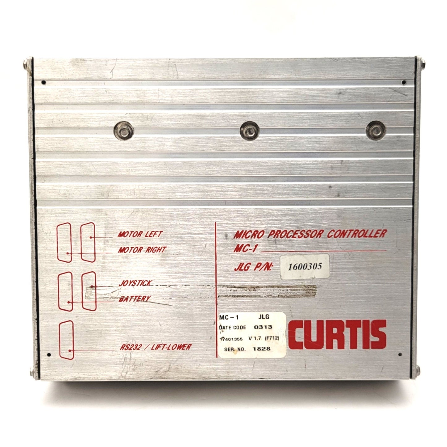 Used JLG CURTIS MC-1 1600305 Ver 1.7 Micro Processor Controller For JLG Man Lift
