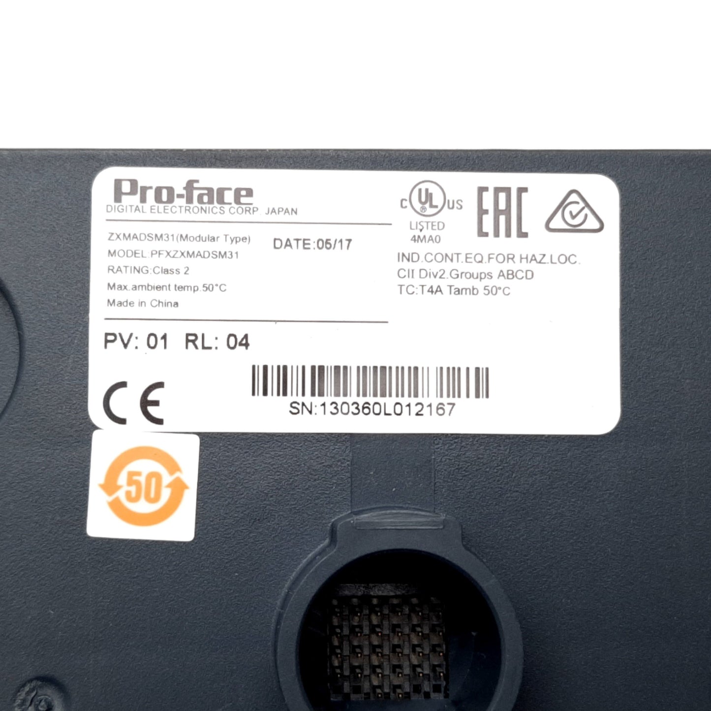 New Pro-Face PFXZXMADSM31 Display Module / Rear Module Separation Cable, 3m Long