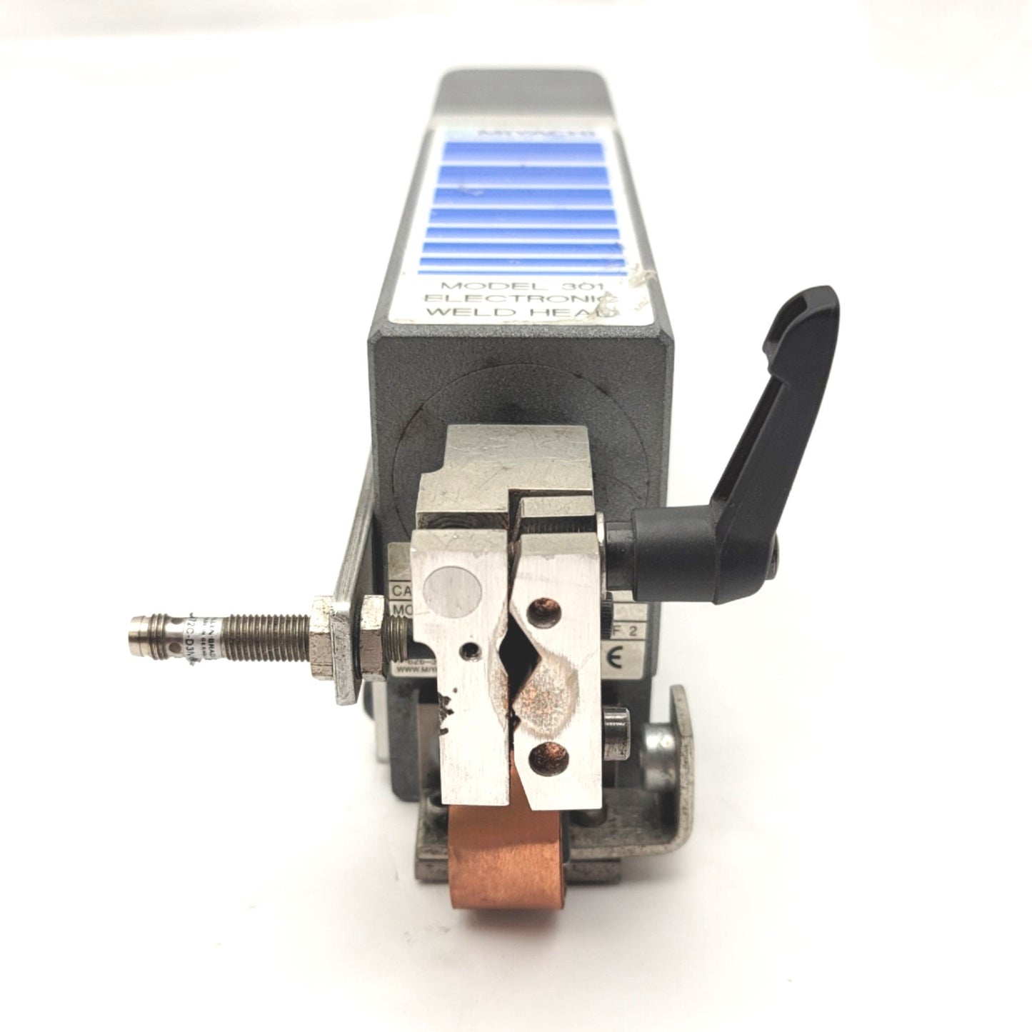 Used Unitek Miyachi 301H/115 2-301-03 Motorized Electromagnetic Weld Head 115VAC 10A