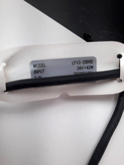 New CCS LFV3-200RD LED Light Red, 24VDC, 43W, 600nm, 226mm x 272mm x 207mm
