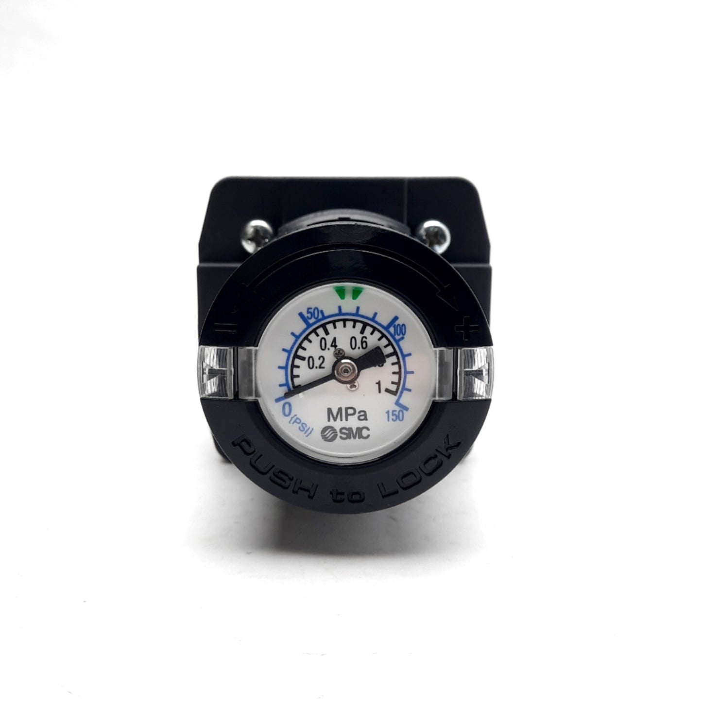 New SMC ARG40-N04G1-Z Pneumatic Regulator, 7~125psi, 1/2"NPT, 1.0MPa In