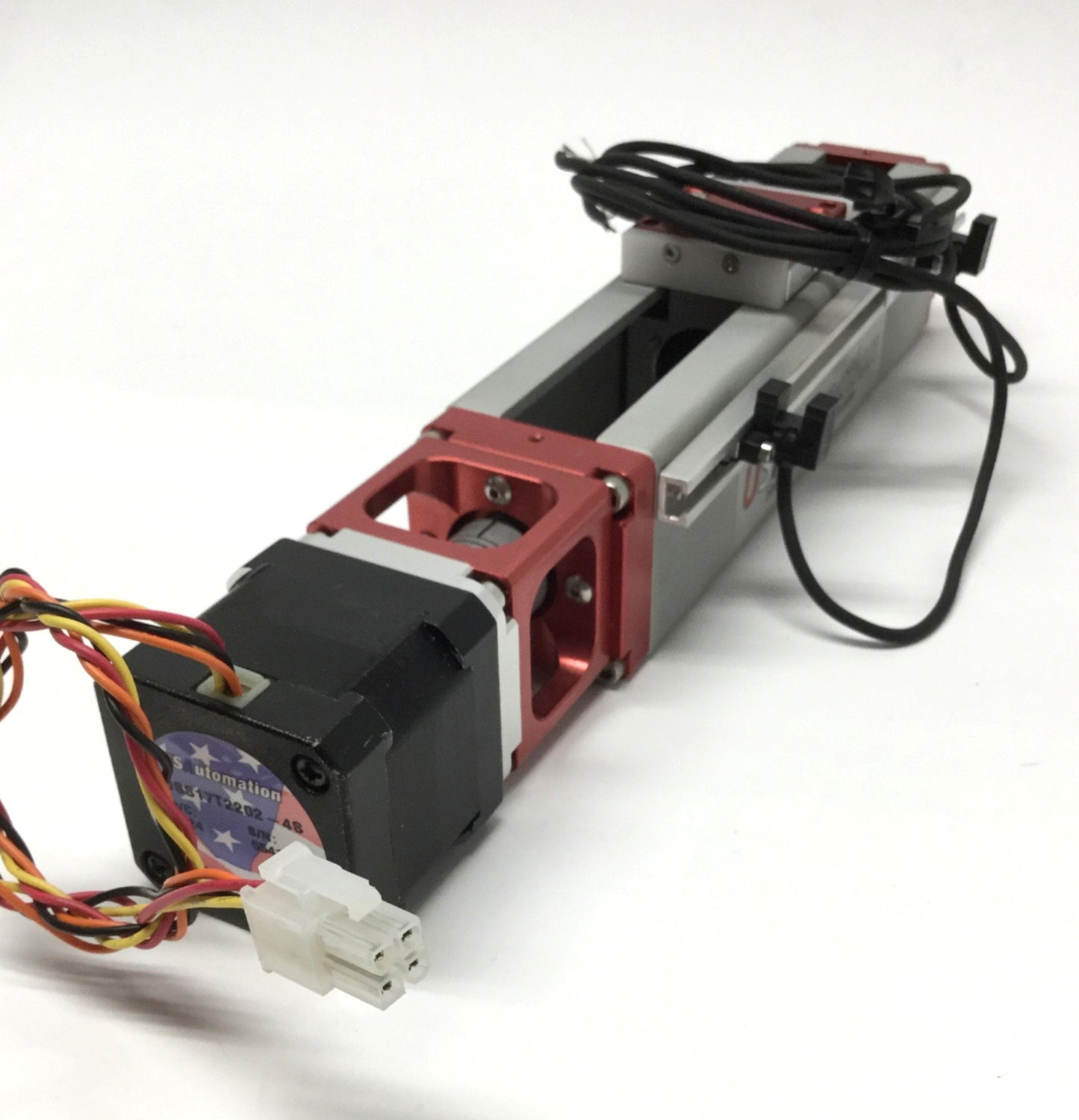Used USAutomation USM42-120-NS-1 Stepper Motor Linear Position Actuator 120mm Travel