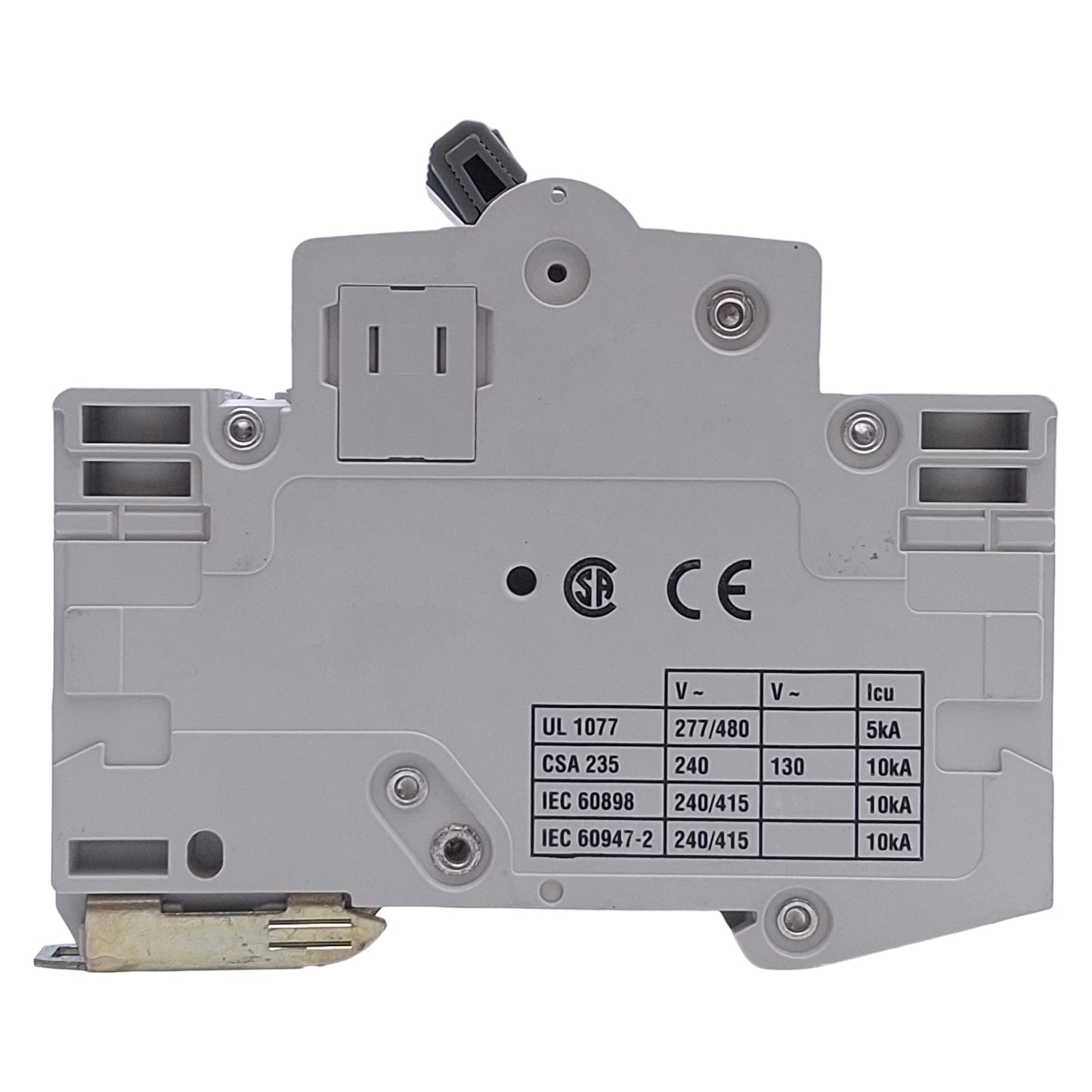 Used Lot of 2 Cutler Hammer WMS2C06 Circuit Breakers, 2-Pole, 415v AC, 6A, DIN Mount