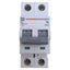 Used Lot of 2 Cutler Hammer WMS2C06 Circuit Breakers, 2-Pole, 415v AC, 6A, DIN Mount