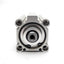 Used SMC CDQ2KB40-50DZ Compact Pneumatic Cylinder, 40mm Bore, 50mm Stroke, 1.0MPa Max