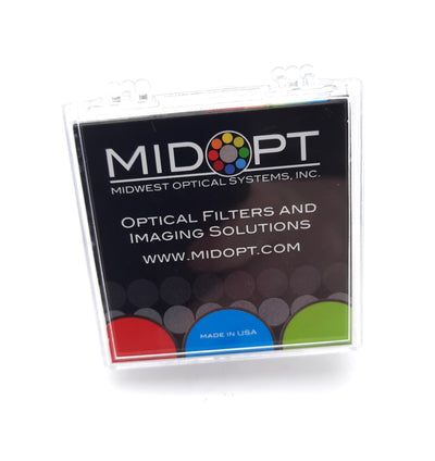 New Midopt BP635-25.5 Light Red Bandpass Filter 615-645nm LED/Laser Diode M25.5