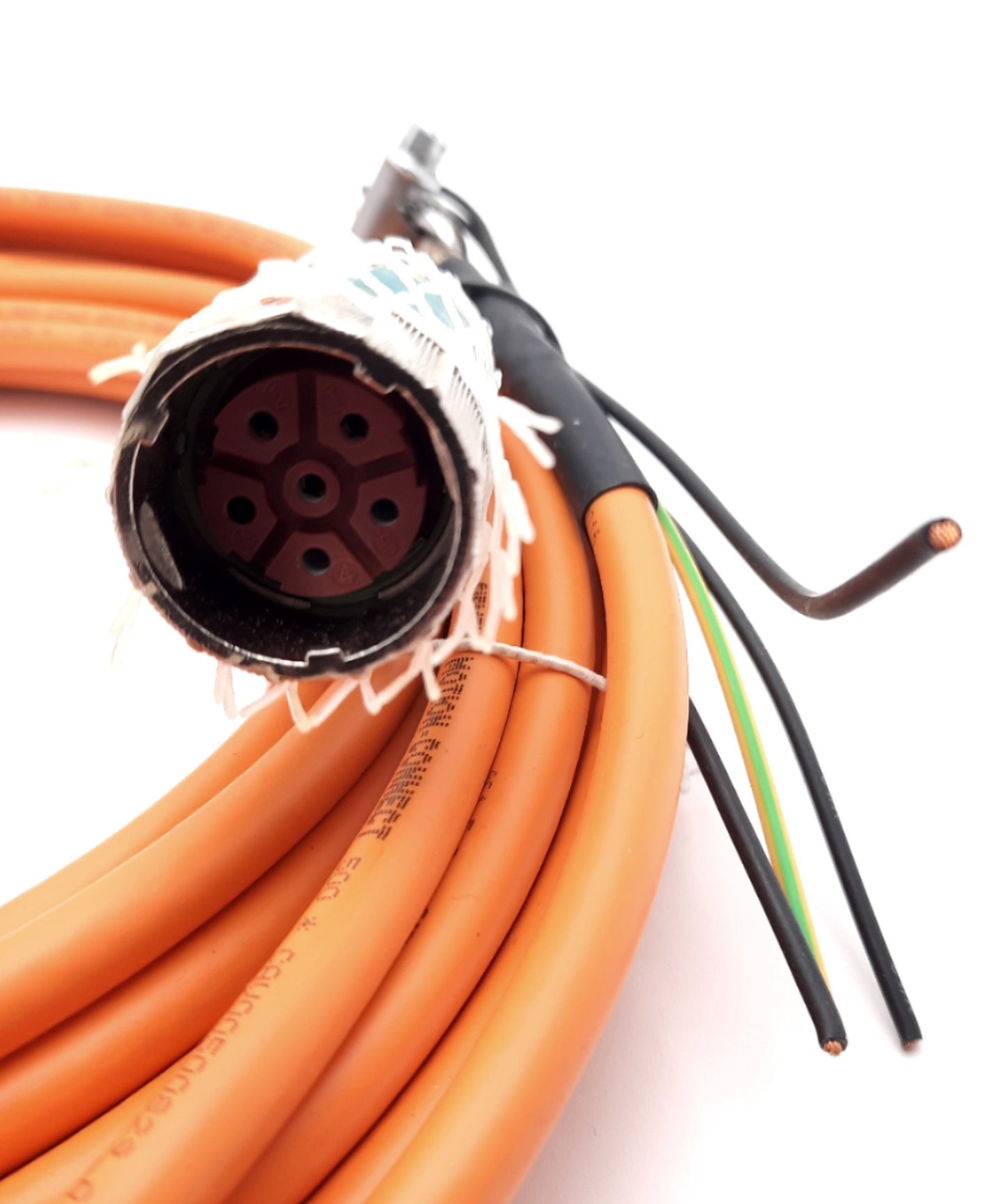 New Siemens 6FX5002-5CG10-1BA0 Power Cable 600-1000V, 10m, 1/M23, 4 Flying Leads