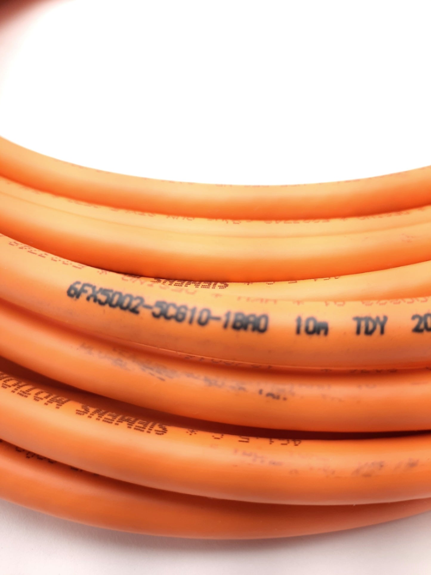 New Siemens 6FX5002-5CG10-1BA0 Power Cable 600-1000V, 10m, 1/M23, 4 Flying Leads