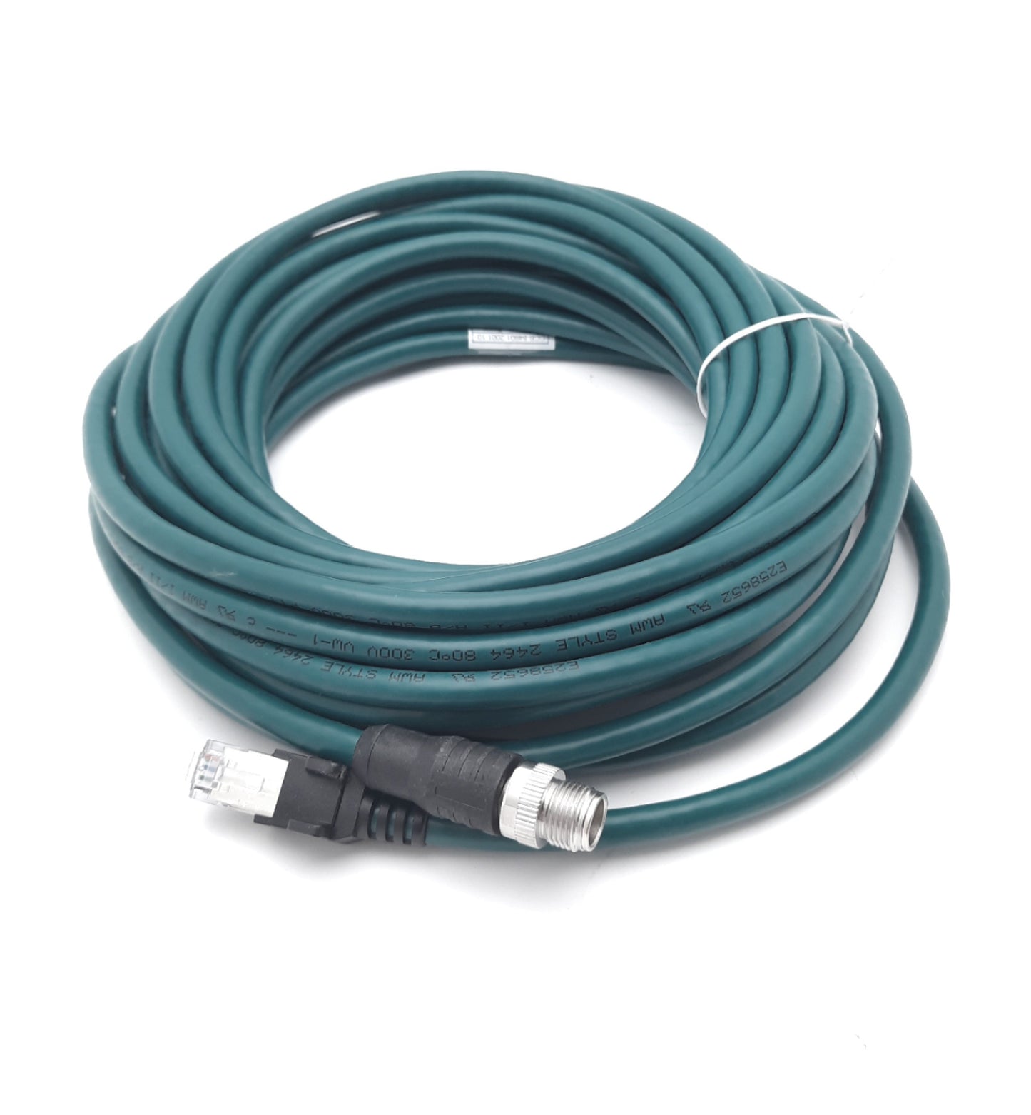 New Cognex 185-1306R Ethernet Cable X-Coded M12 8 Pin 48V 0.5A IP67/IP20