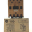 Used Allen Bradley 100-A18ND3 Contactor, 3-Pole w/ NO Aux, 600VAC 18A, 120VAC Coil